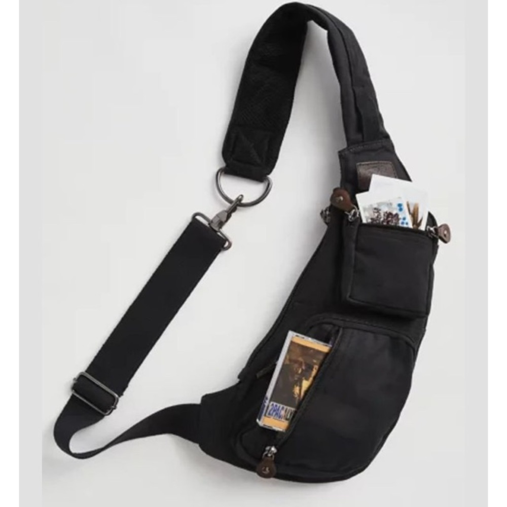 Urban Outfitters Rothco Black Crossbody Bag NEW
Unisex
